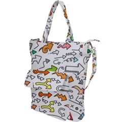 Desktop Pattern Art Graphic Design Shoulder Tote Bag by Pakrebo