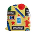 Fabric Cloth Textile Clothing Drawstring Pouch (XXL) View1