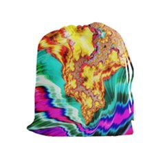 Fractal Mandelbrot Art Wallpaper Drawstring Pouch (xl) by Pakrebo