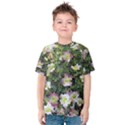 Mosaic Structure Pattern Background Kids  Cotton Tee View1