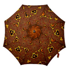 Fractal Julia Mandelbrot Art Hook Handle Umbrellas (large) by Pakrebo