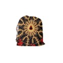 Fractal Julia Mandelbrot Art Drawstring Pouch (Small) View2
