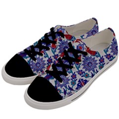 Art Artistic Ceramic Colorful Men s Low Top Canvas Sneakers by Pakrebo