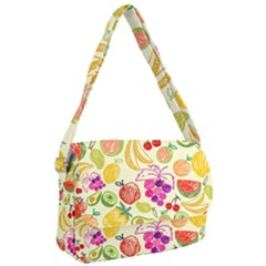 Seamless Pattern Fruit Courier Bag by Mariart