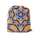 Pattern Abstract Background Art Drawstring Pouch (XL) View2