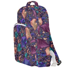 Pattern Art Ornament Fractal Double Compartment Backpack by Pakrebo