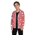 Polka Dot On Living Coral Windbreaker (Kids) View2