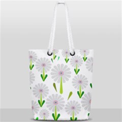 Zappwaits Full Print Rope Handle Tote (small) by zappwaits