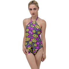 Ml-7-8 Go With The Flow One Piece Swimsuit by ArtworkByPatrick