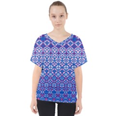 Digital Art Star V-neck Dolman Drape Top by Mariart