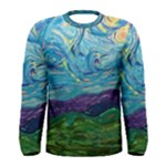 A Very Very Starry Night Men s Long Sleeve Tee