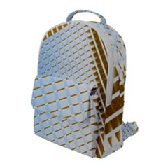 Diagonal Seamless Line Design Flap Pocket Backpack (large) by LoolyElzayat