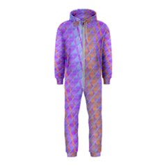 Diagonal Line Design Art Hooded Jumpsuit (kids) by LoolyElzayat