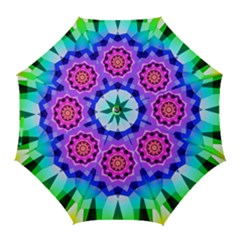 Ornament Kaleidoscope Golf Umbrellas by Pakrebo