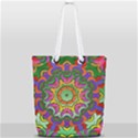 Background Image Structure Full Print Rope Handle Tote (Small) View2