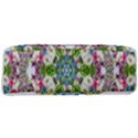 Floral Wreath Tile Background Image Full Print Rope Handle Tote (Large) View3