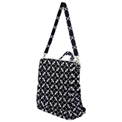 Black And White Fantasy Crossbody Backpack by retrotoomoderndesigns
