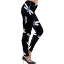 Dragonflies pattern Lightweight Velour Leggings View4