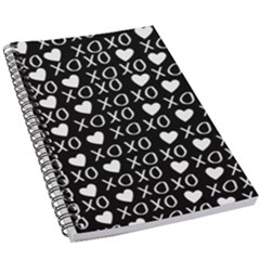 Xo Valentines Day Pattern 5 5  X 8 5  Notebook by Valentinaart