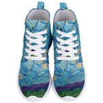 A Very Very Starry Night Women s Lightweight High Top Sneakers