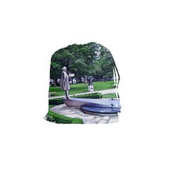 Shakespeare Garden Stratford Drawstring Pouch (small) by Riverwoman