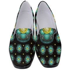 Light And Love Flowers Decorative Women s Classic Loafer Heels by pepitasart