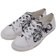 Animal Game Asset Call Invertebrate Women s Low Top Canvas Sneakers by Wegoenart