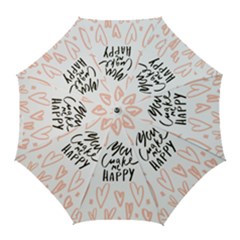 You Mak Me Happy Golf Umbrellas by alllovelyideas