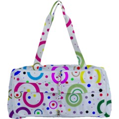 Round Abstract Design Multi Function Bag by Pakrebo