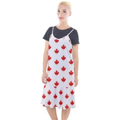 Maple Leaf Canada Emblem Country Camis Fishtail Dress by Mariart