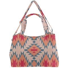 Tribal Signs 2       Double Compartment Shoulder Bag by LalyLauraFLM