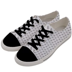 Leaves Plot Background Men s Low Top Canvas Sneakers by Mariart