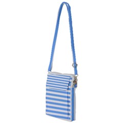 Blue Stripes Multi Function Travel Bag by snowwhitegirl