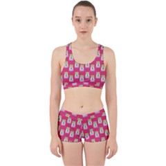 Ghost Pet Pink Work It Out Gym Set by snowwhitegirl