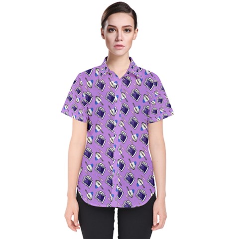 Kawaii Grape Rootbeer Women s Short Sleeve Shirt by snowwhitegirl
