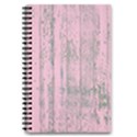 Old Pink Wood Wall 5.5  x 8.5  Notebook View1