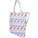 Colorful Cherubs White Shoulder Tote Bag View2
