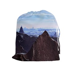 Planet Discover Fantasy World Drawstring Pouch (xl) by Pakrebo