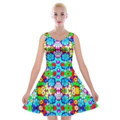 Ml 120 1 Velvet Skater Dress by ArtworkByPatrick