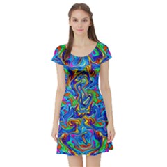 Ml 120 Short Sleeve Skater Dress by ArtworkByPatrick