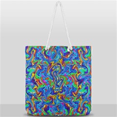 Ml 120 Full Print Rope Handle Tote (large) by ArtworkByPatrick