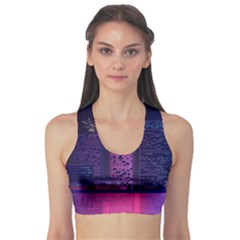 Architecture Home Skyscraper Sports Bra by Sudhe