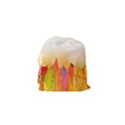 Autumn Leaves Colorful Fall Foliage Drawstring Pouch (XS) View2