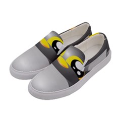 Cute Penguin Animal Women s Canvas Slip Ons by Sudhe