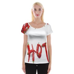 Hot Cap Sleeve Top by Sudhe