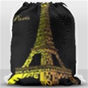 The Eiffel Tower Paris Drawstring Bag (Large) View2