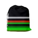 Colorful Neon Background Images Drawstring Pouch (XL) View2