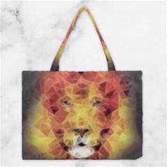 Fractal Lion Medium Tote Bag by Sudhe