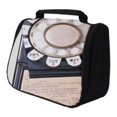 Vintage Payphone Full Print Travel Pouch (small) by Sudhe