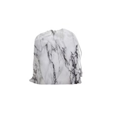 Marble Granite Pattern And Texture Drawstring Pouch (small) by Sudhe